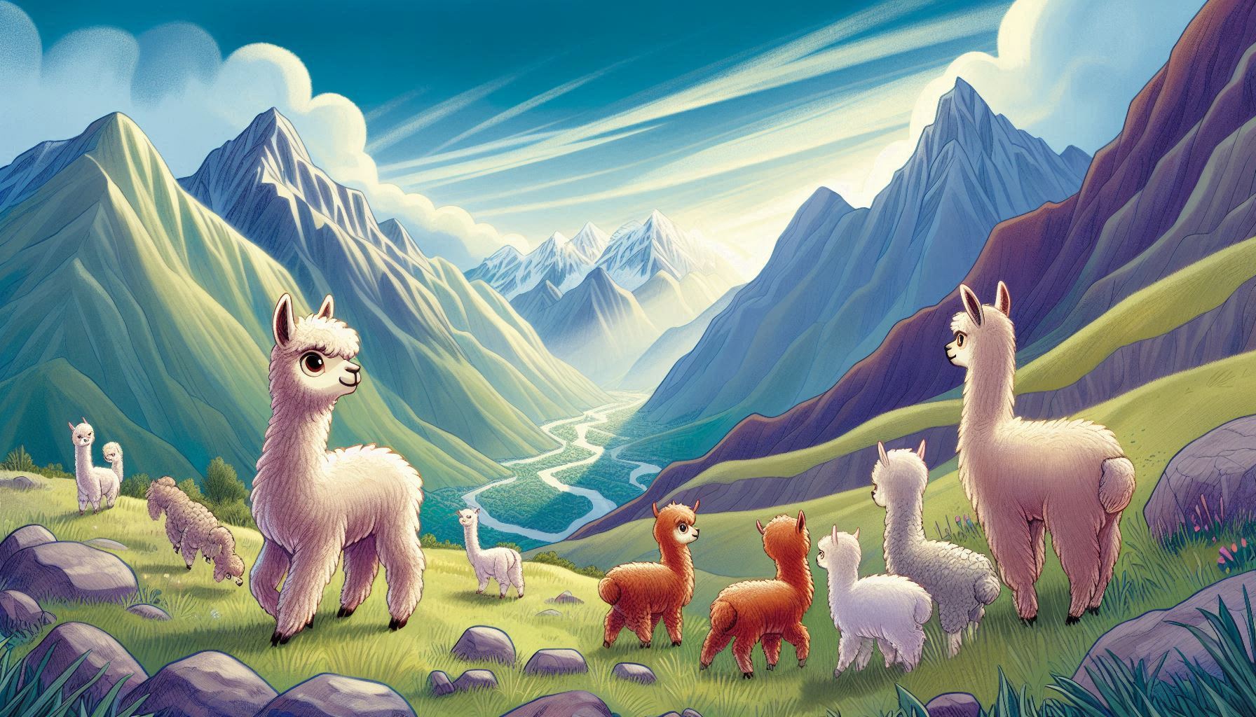The Andean Alpaca's Journey