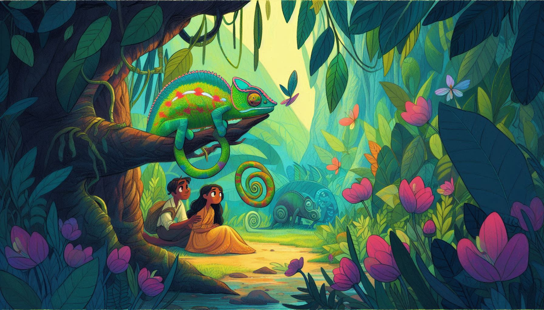 The Chameleon's Colors