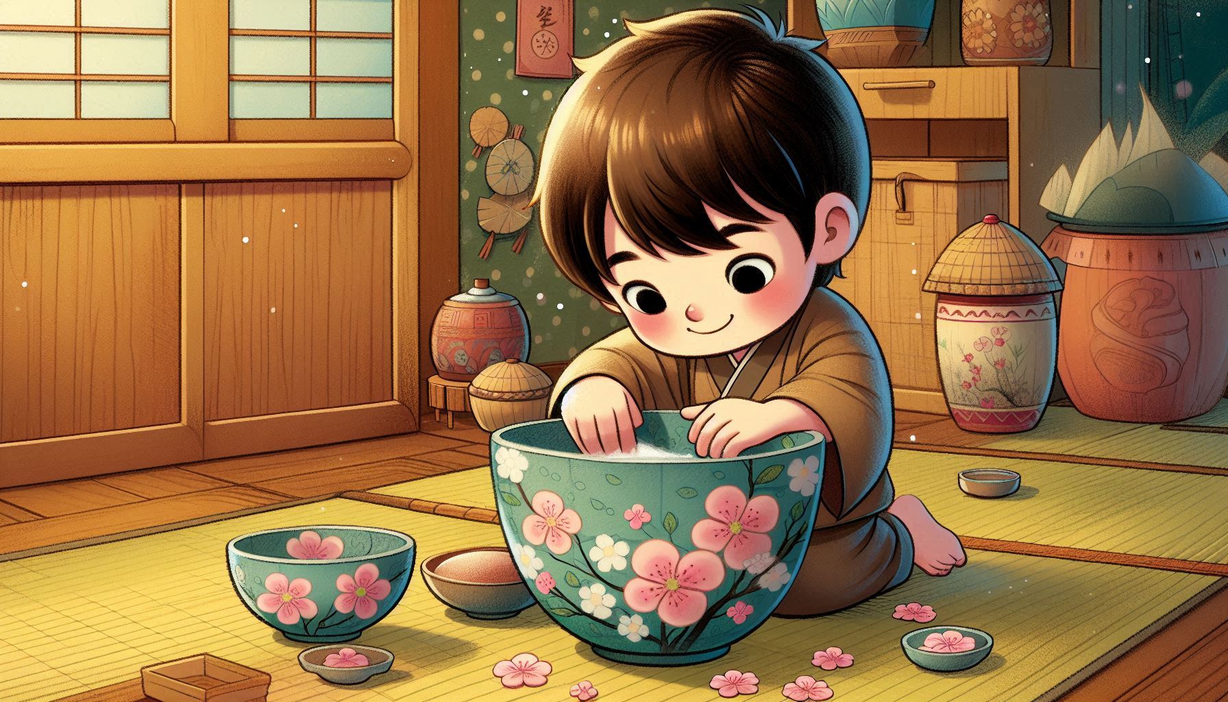 The Golden Seams of Akira's Heart