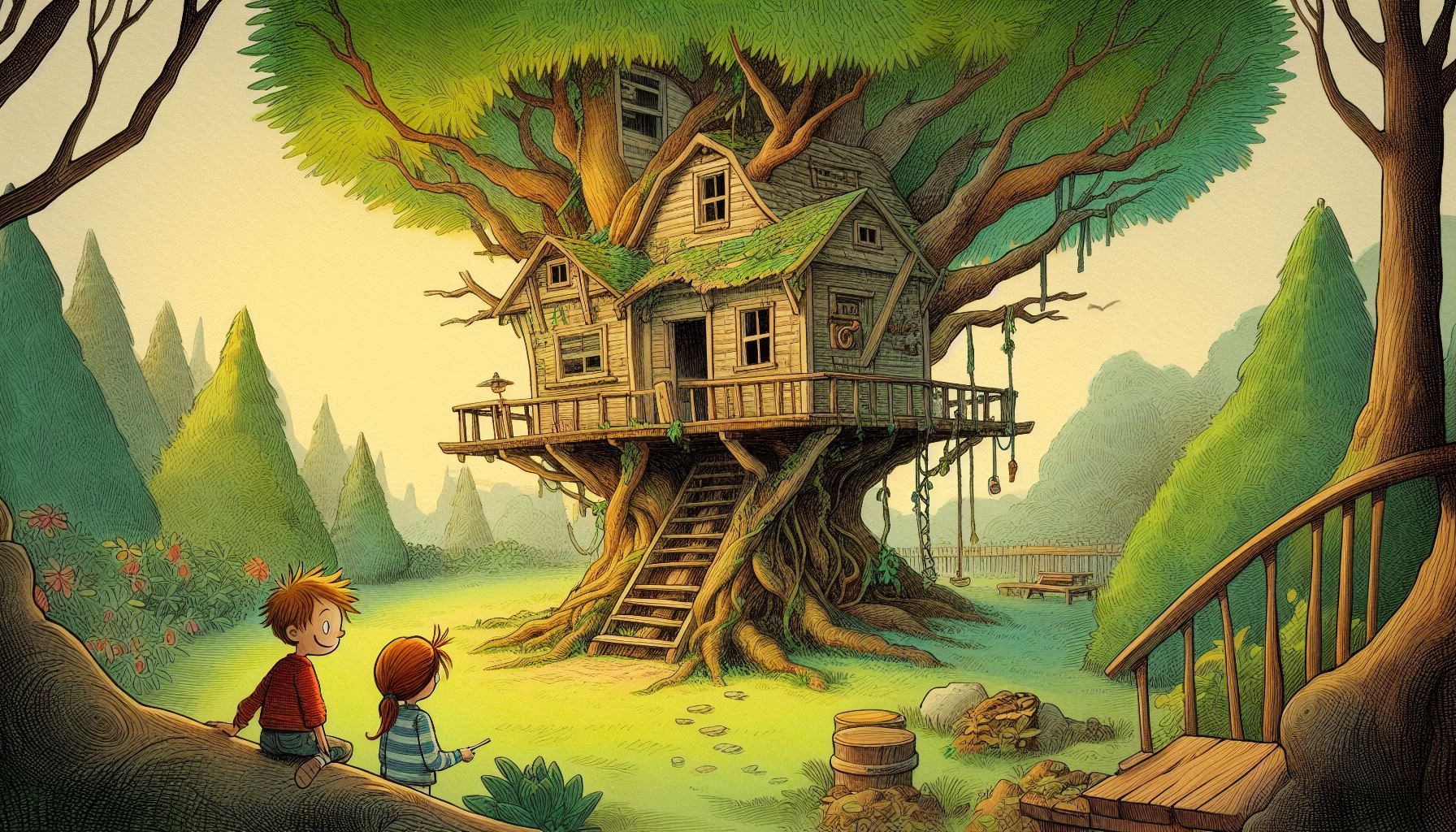The Time-Traveling Treehouse