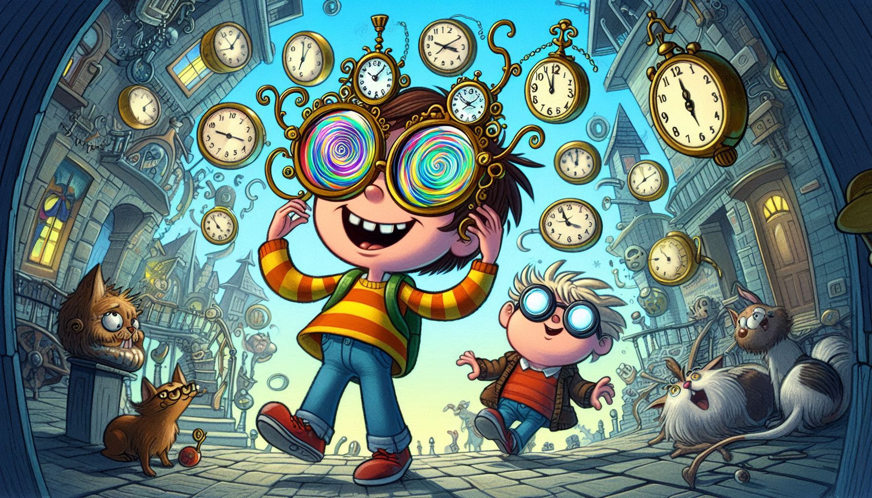 The Upside-Down Glasses